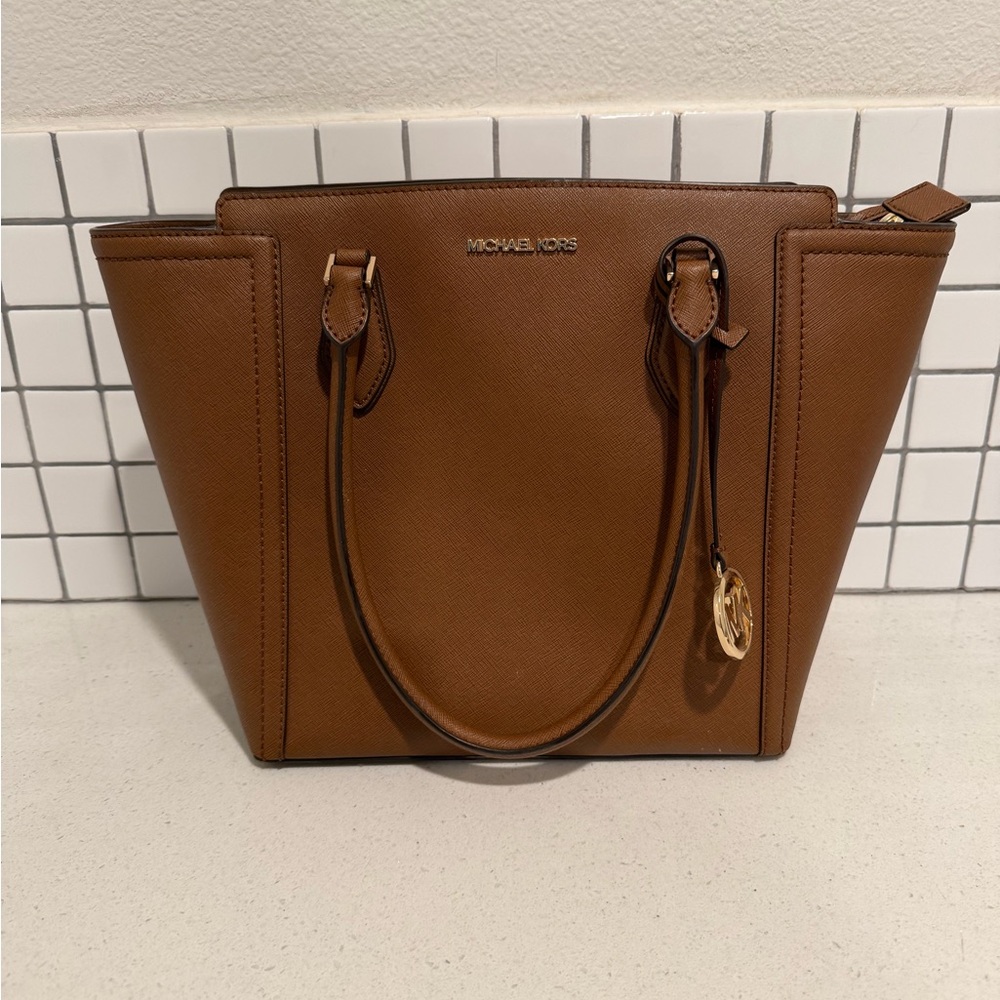 Michael Kors Tan Leather Tote